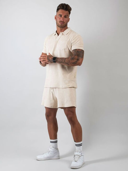 Terry Shorts Light Sand